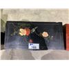 Image 2 : 2 DOOR CHINESE MOTIF CABINET 23" X 11" X 30"