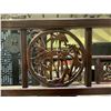 Image 3 : HAND CARVED CHINESE DRAGON MOTIF FOYER RACK 78" X 69"