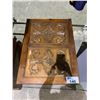 Image 2 : CARVED TOP 1 DRAWER END TABLE