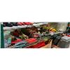 Image 1 : ASSORTED TOOLS INCLUDING; PIPE WRENCH, WELDING MASK, TIN SNIPS & MORE
