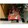 Image 3 : ASSORTED ITEMS INCLUDING; TOOLBOX WITH ASSORTED TOOL CONTENTS & BOX OF ORGANIZERS & FLOOR MATS