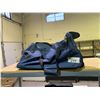 Image 2 : 2 SHELVES OF ASSORTED ITEMS INCLUDING; ROLLING DUFFLE BAG, VINTAGE CAR SCANNER, VINTAGE VIDEO
