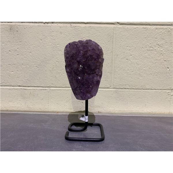 AMETHYST POLISHED CLUSTER WITH INCLUSION RETAIL $1800
