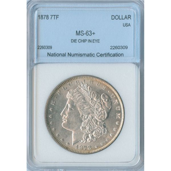 1878 7TF USA Morgan Silver Dollar