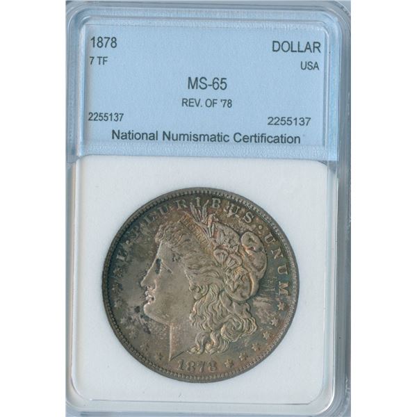 1878 7TF USA Morgan Silver Dollar