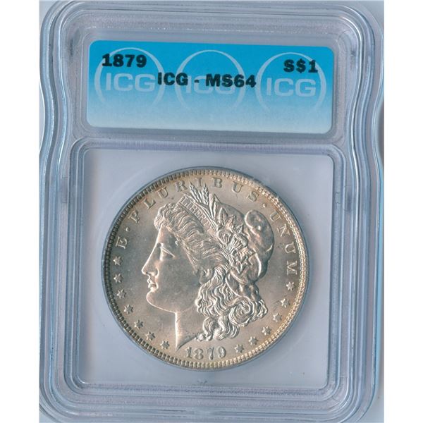 1879 USA Morgan Silver Dollar