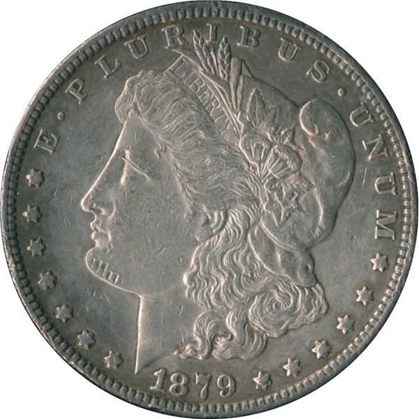 1879-S Rev 78 USA Morgan Silver Dollar