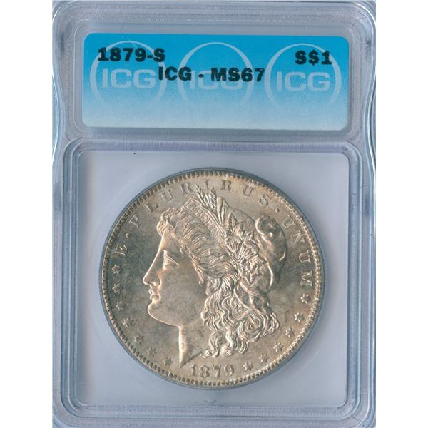 1879-S USA Morgan Silver Dollar