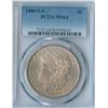 Image 1 : 1880/9-S USA Morgan Silver Dollar