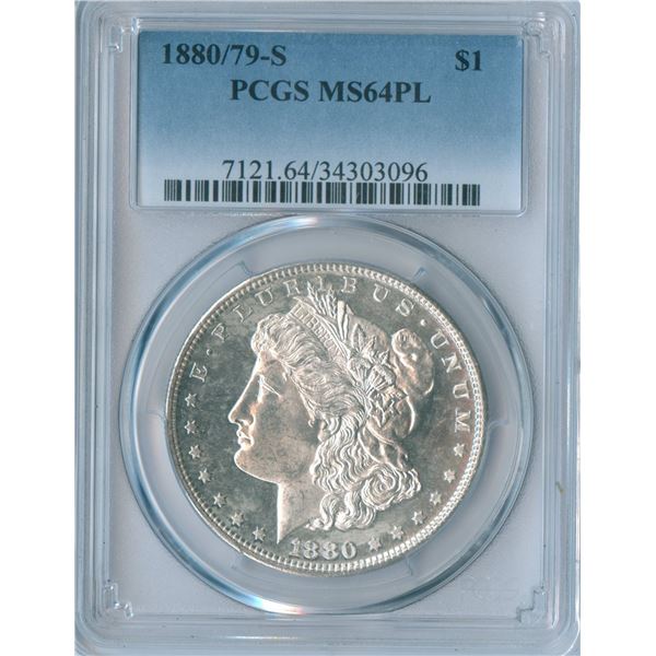 1880-79-S USA Morgan Silver Dollar