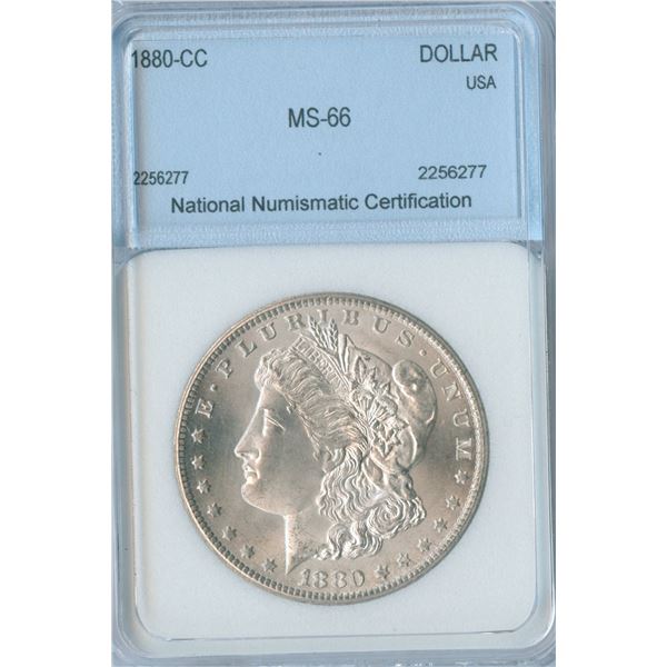 1880-CC USA Morgan Silver Dollar