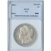 Image 1 : 1880-O USA Morgan Silver Dollar