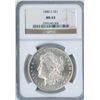 Image 1 : 1880-S - 1880/9 Hot 50 - USA Morgan Silver Dollar