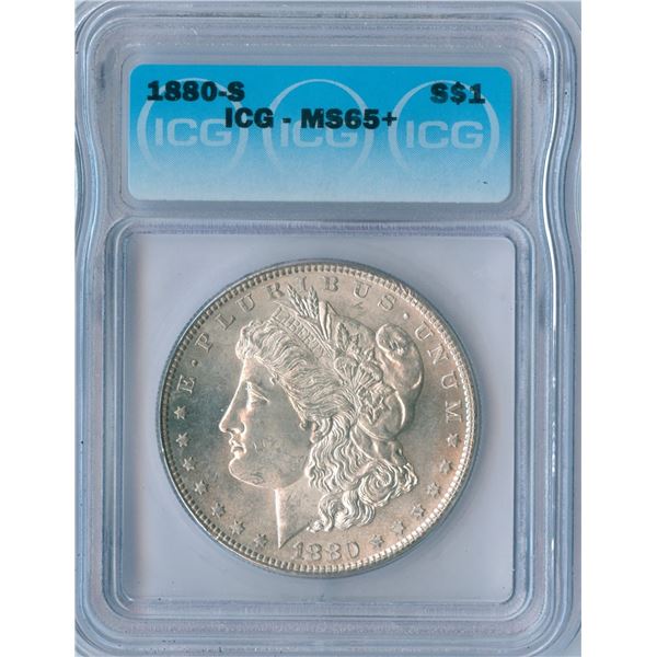 1880-S USA Morgan Silver Dollar