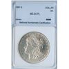 Image 1 : 1881-S USA Morgan Silver Dollar