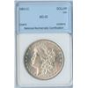 Image 1 : 1885-CC USA Morgan Silver Dollar