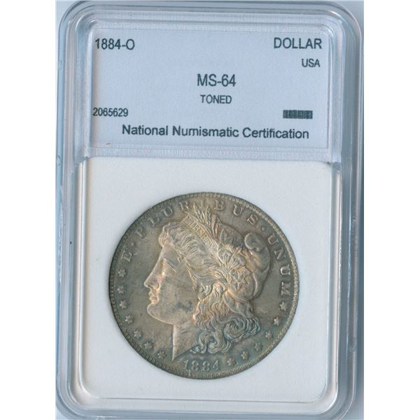 1884-O USA Morgan Silver Dollar