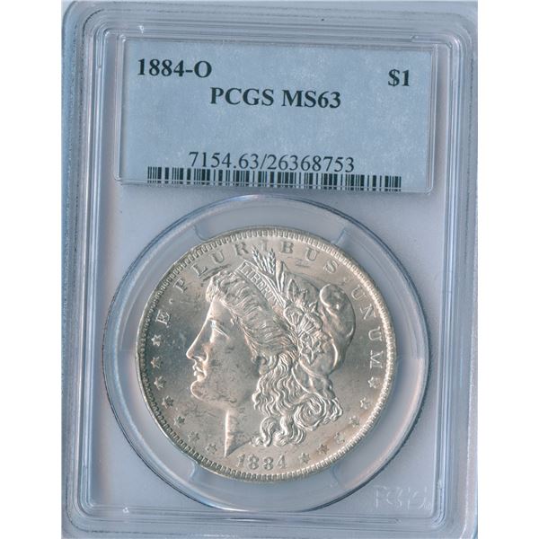 1884-O USA Morgan Silver Dollar