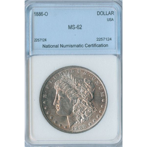 1886-O USA Morgan Silver Dollar