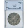 Image 1 : 1887 USA Morgan Silver Dollar