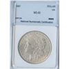 Image 1 : 1887 USA Morgan Silver Dollars