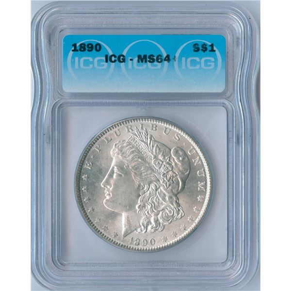 1890 USA Morgan Silver Dollar