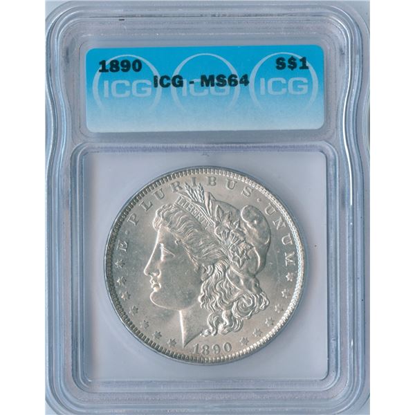 1890 USA Morgan Silver Dollar