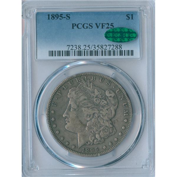 1895-S USA Morgan Silver Dollar