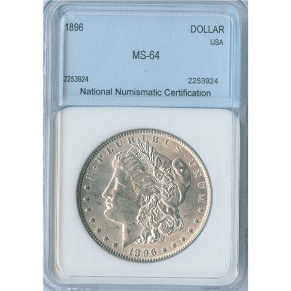 1896 USA Morgan Silver Dollars