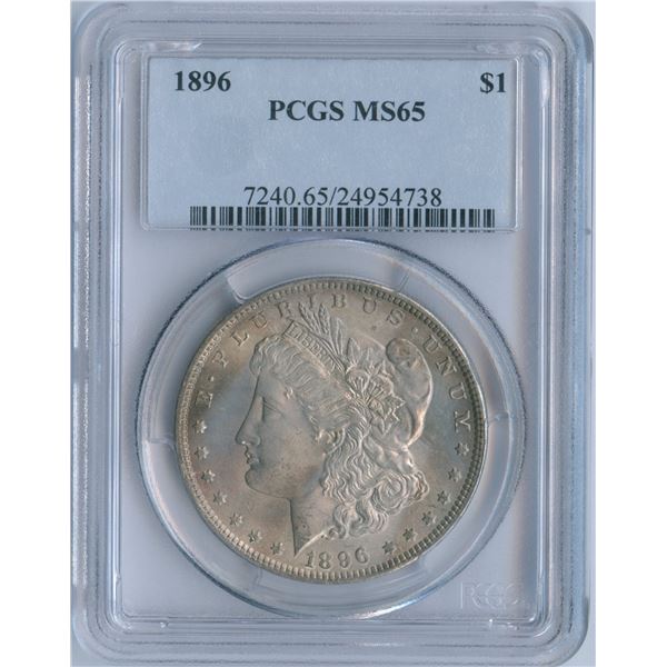 1896 USA Morgan Silver Dollars