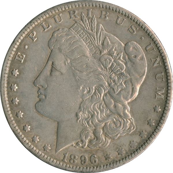 1896-O USA Morgan Silver Dollar