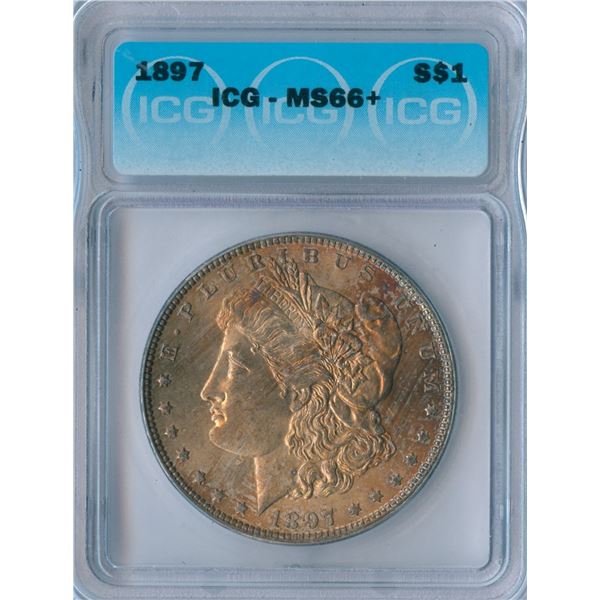 1897 USA Morgan Silver Dollar