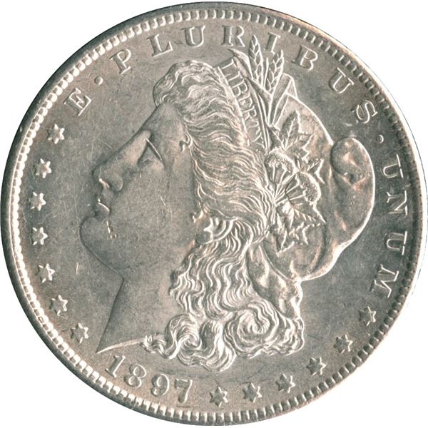 1897-S USA Morgan Silver Dollar