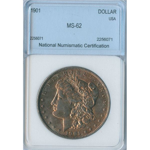 1901 USA Morgan Silver Dollar