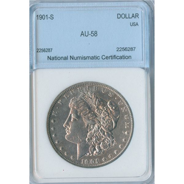 1901-S USA Morgan Silver Dollar