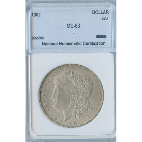 1902 USA Morgan Silver Dollar