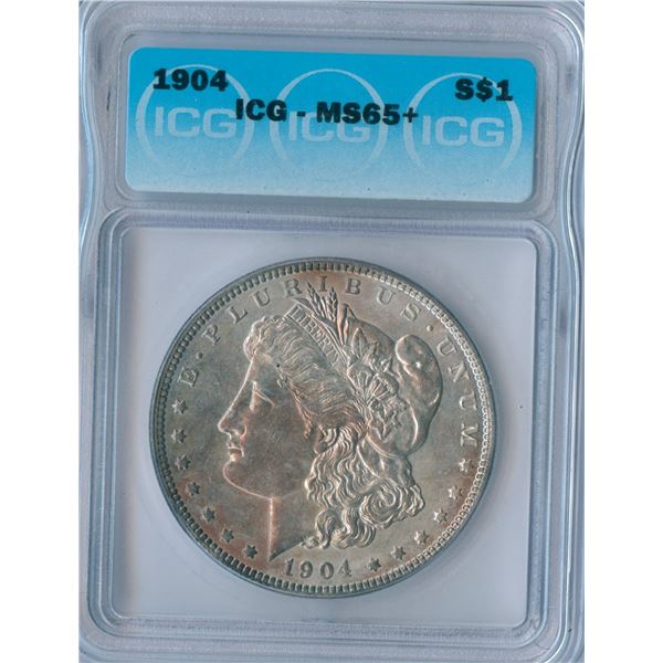 1904 USA Morgan Silver Dollar