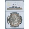 Image 1 : 1921 USA Morgan Silver Dollars - Lot of 3