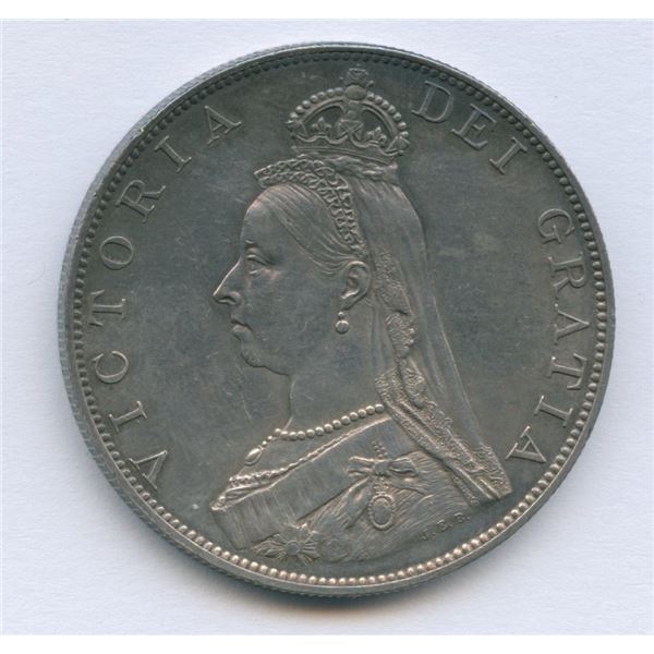 GREAT BRITAIN - 1887 Great Britain Double Florin