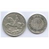 Image 2 : GREAT BRITAIN - 1935 Great Britain Crown & 1890 Half Crown