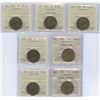 Image 2 : Canadian Large Cents - ICCS Graded Lot of 19 Part 2