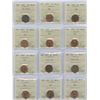 Image 2 : Canadian Small Cents - ICCS Graded Lot of 34 Part 4