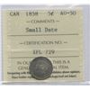Image 1 : 1858 Five Cents