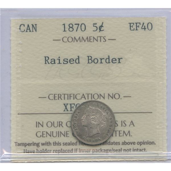 1870 Five Cents