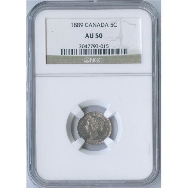 1889 Five Cents