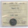 Image 1 : 1908 Five Cents