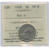 Image 1 : 1926 Five Cents - Far 6