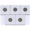 Image 2 : 1871 - 1882H Ten Cents - Lot of 5