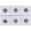 Image 2 : 1888 - 1898 Ten Cents - Lot of 6