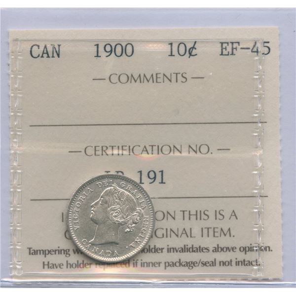 1900 Ten Cents